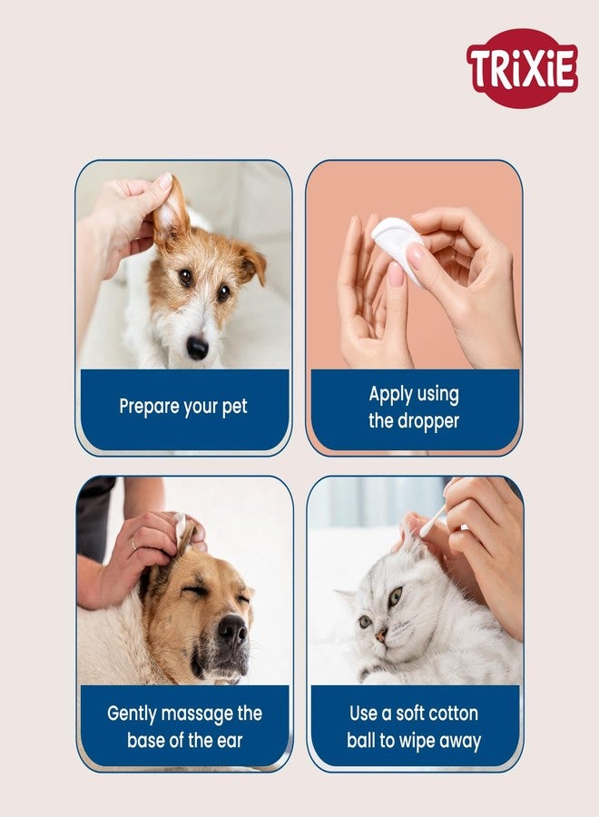 Trixie: - Ear Care for Dogs Cats and Other Small Animals | Offers Top Protection Against Dirt, Cleans and Maintains The Ear | Especially Suitable for Dogs with Droopy Ears - 50ml - Image 4